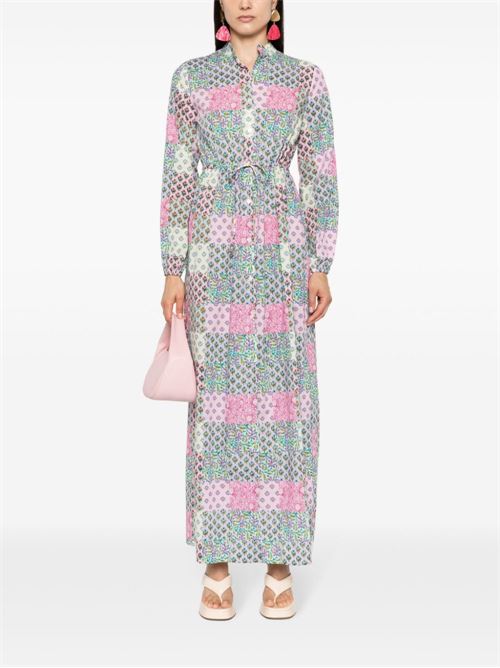 Abito donna lungo patchwork MC2 SAINT BARTH | JODIE00772F